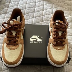 Nike Air force 1 (adult) size 4 “Acorn”